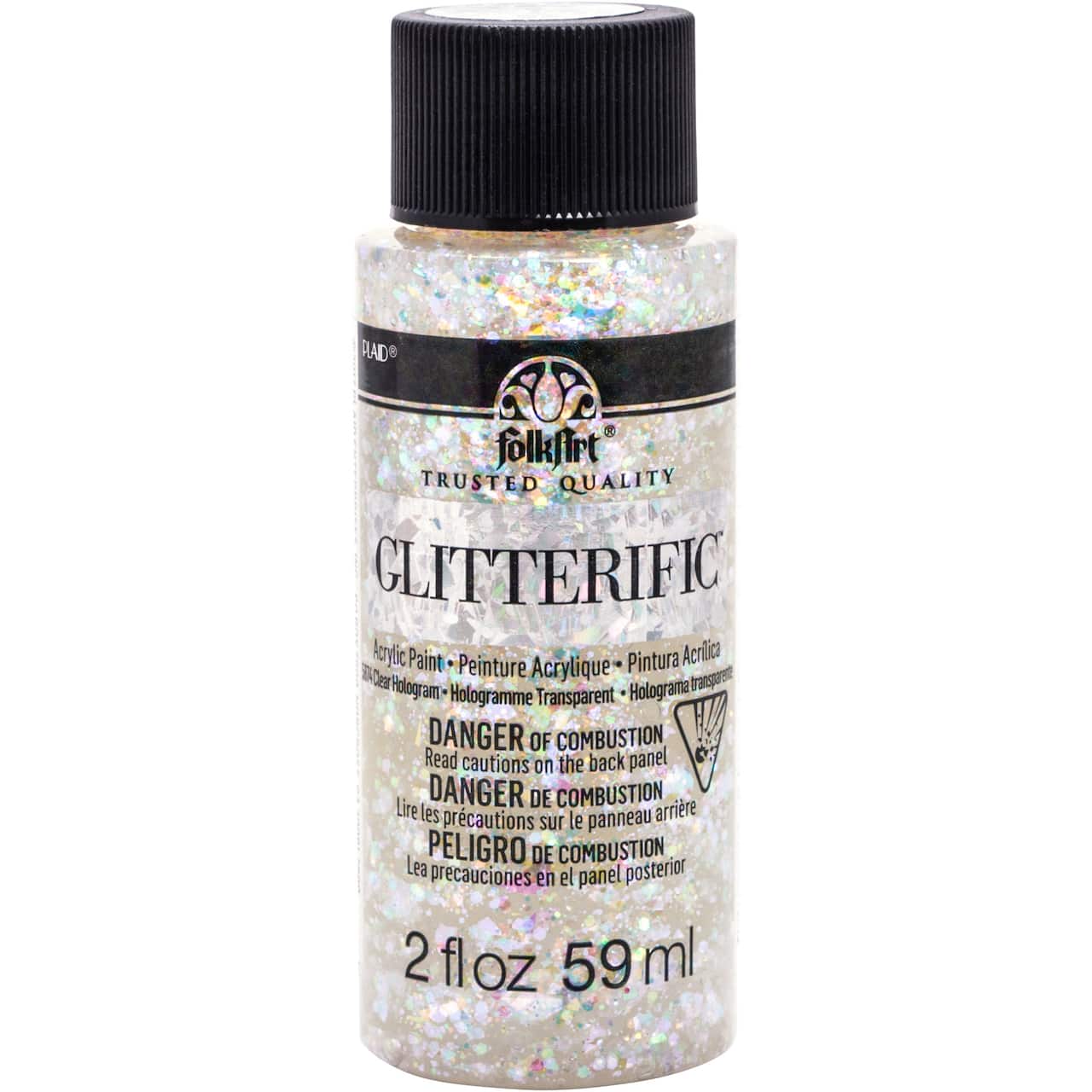 12 Pack: FolkArt® Glitterific™ Acrylic Paint